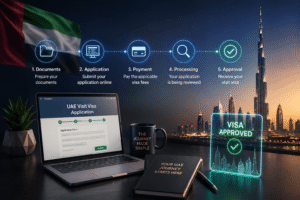 UAE visit visa process
